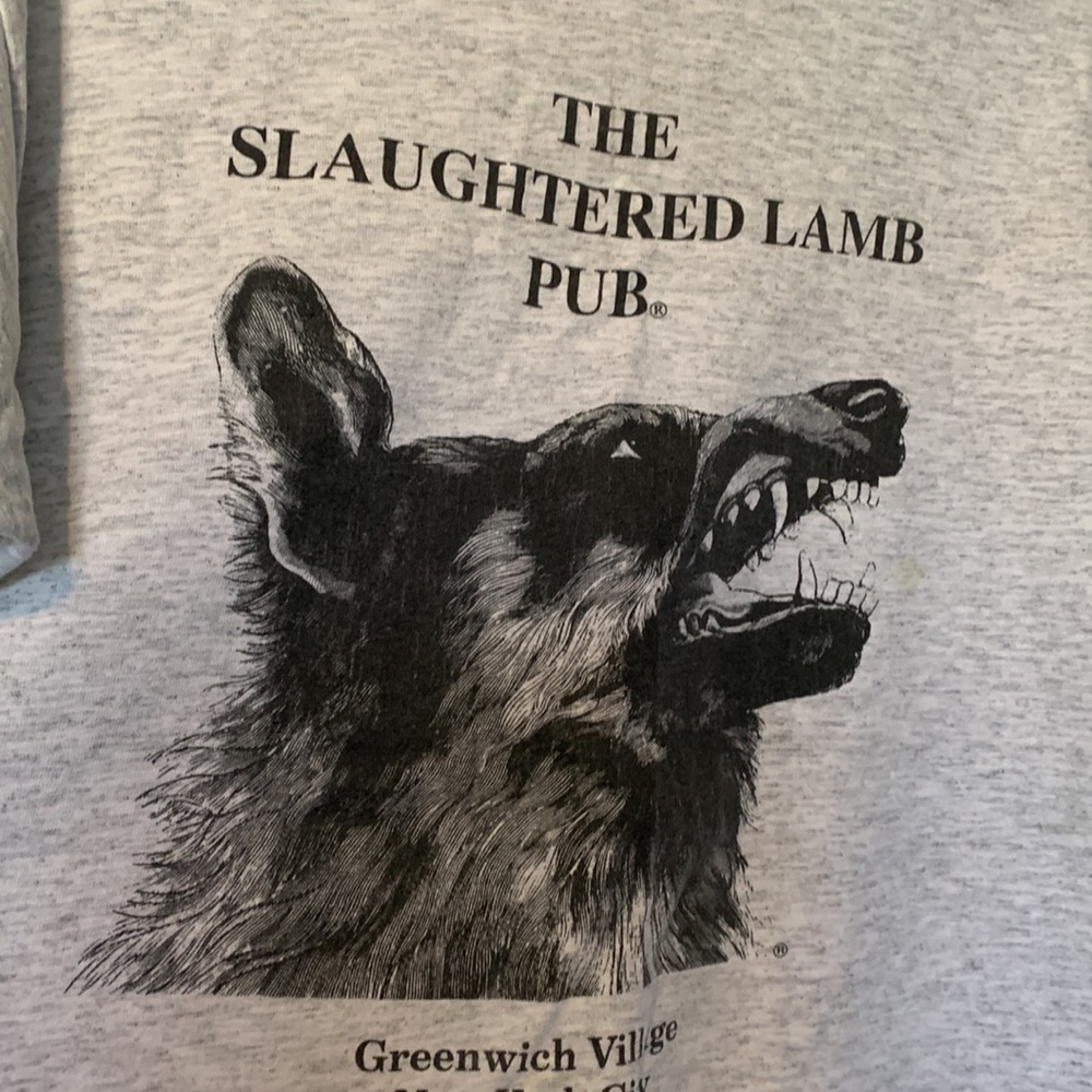 90’s Vintage The Slaughtered Lamb Pub t-shirt